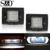 2Pcs Car LED License Number Plate Light Xenon White Lamp Canbus Bulb For Mercedes Benz CLS SLK CLA W176 W156 R172 X166 W166 Vito W447 W218 W117