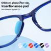 2 шт. Детские носоупоры для очков, противоскользящие силиконовые носоупоры для карт, поддержка для носа солнцезащитных очков, аксессуары для очков