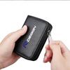 PU Leather Short Wallet With Zipper Coin Pocket Vintage Big Capacity Short Money Purse Card For Volvo XC90 XC60 C30 S60 C70 XC40