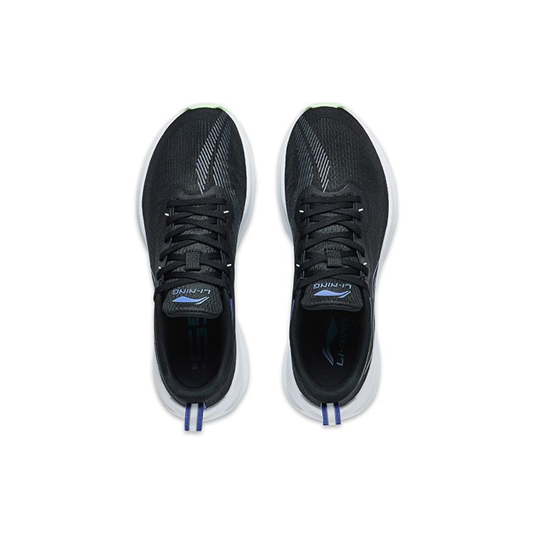 Li-Ning Wushite Lite Lightweight Rebound Shock Absorption Non-Slip Wear-Resistant Low-Top Running Shoes Men Sneakers Black ARST003-4