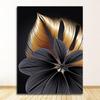 Abstract Golden Tree Leaves Canvas Art Posters and Prints Modern Fashion Luxury Paintings On the Wall Art Pictures Home Decor