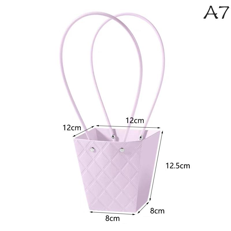 Portable Flower Packaging Box Wedding Decoration Gift Bag Diy Bouquet Packaging