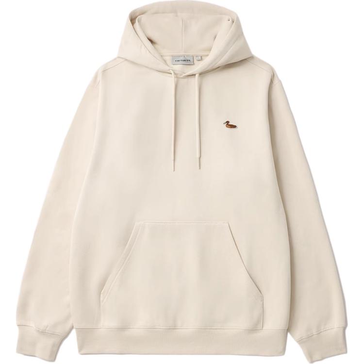 Carhartt WIP Нашивка-патч с вышивкой утки Свободный крой Худи Мужские худи Бежевый CHXSWA242027N-217009-BGX