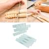 8Pieces Cookie Biscuit Measuring Ruler Essential Baking Rulers Measuring Ruler Baking Tools Biscuit Thick Pastry Tools
