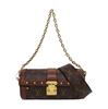 [Б/У] Сумка на плечо Papillon Trunk Monogram Chain с замком-защелкой S, из покрытого канваса с кожаной отделкой - Очень хорошее состояние #M0XO3T