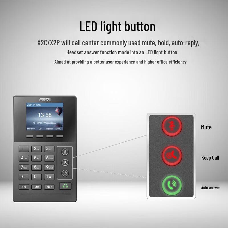 Fanvil X2P VoIP Call Center IP Phone (CN version)