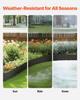 VEVOR Steel Landscape Edging, 4 Packs 40 x 12 in Rust-Resistant Metal Landscape Edging, Bendable Garden Edging Border, Heavy Duty Lawn Edging