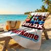 Roblox Personalized Text Beach Towel Super Soft & Absorbent Perfect for Traveling Yoga Camping and Swimming