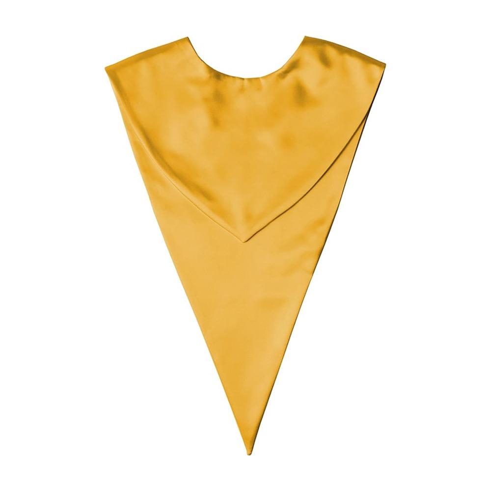 Plain Design V Stole V Shape Graduation Stole Fashion Choir Stole Unisex