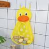 New Cartoon Cute Bathroom Toiletries Kids Toys Mesh Storage Bag Bedroom Wall Mounted Sundries Bag Kitchen Supplies Organizer