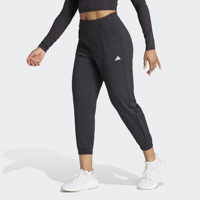 adidas Aeroready Train Essentials Минимальный брендинг тканые брюки женские плавки черные IJ5923