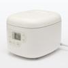 MUJI Rice Cooker with Rice Scoop 3 Width X Depth X Height Cm Holder, Cups, White, 20.8 25.4 18.6 MJ-RC3A3/12829065