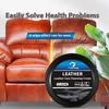260g Leather Furniture Care Products Leather Cleaner Leather Bag & Sofa Maintenance Leather Paste Car Leather Anti-aging Cleaner