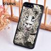 Krajews Japanese Oni Hannya Demon Mask cool Phone Case For iPhone 17 Air 16 15 14 plus 11 12 13 pro max coque