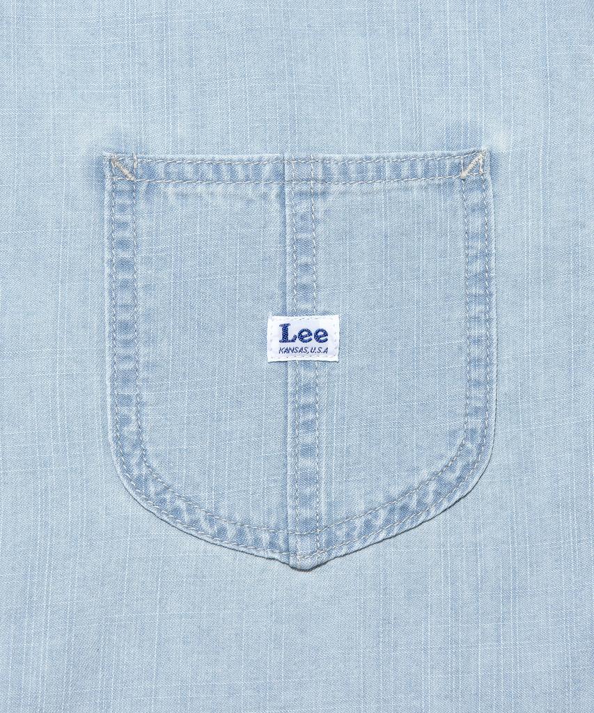 LEE Loco Pocket Denim Shirt Indigo Light