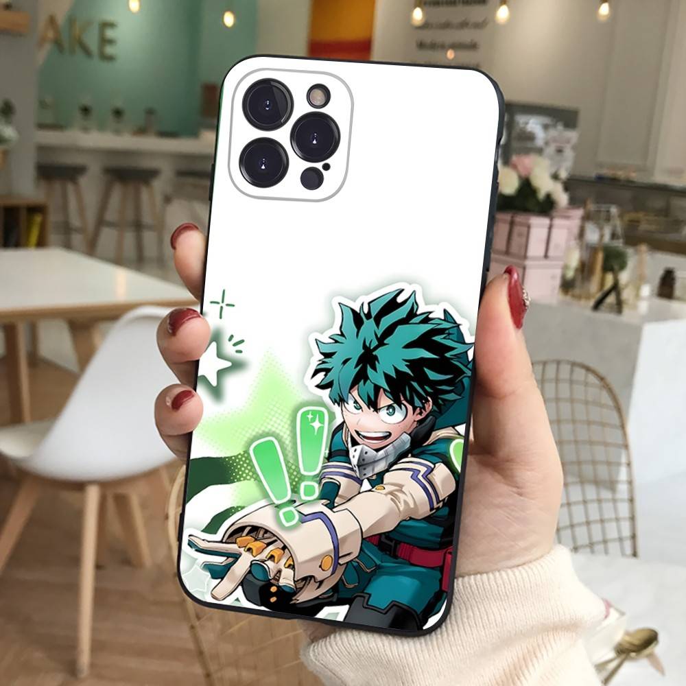 Моя геройская академия Кацуки Бакуго Чехол для телефона My Hero Для IPhone 17 16 Pro Max 15 14 13 12 11 Mini Plus Чехол для телефона