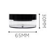10g 20g Portable Elastic Mesh Powder Box Handheld Empty Loose Powder Pot With Sieve Cosmetic Travel Makeup Jar Sifter Container