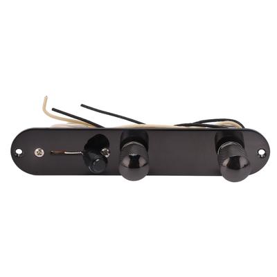 Электрогитара Pre-Customed Control Plate Iron 3 Way Control Plate Replacement Black