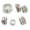 Weldless Bulkhead Fitting 1.5" 2" TC 304 Stainless Steel Sanitary Tri Clamp Homebrew Kettle Water Tank Aquarium Pipe Connector