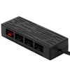Хаб для вентиляторов Thermalright X4: 4-портовый PWM-менеджер кабелей с контролем скорости и температуры