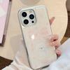 Чехол в стиле Instagram с бантом для щенка для IPhone 17, 16 Pro Max, IPhone 15, Блестки из эпоксидной смолы, Жесткий Huawei 17 мм