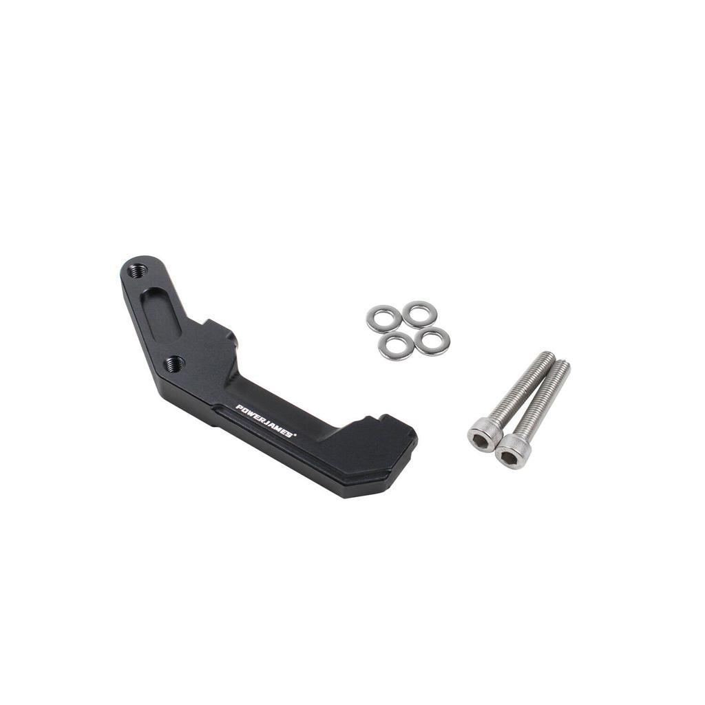 108mm/4.25" Brake Caliper Mounting Bracket Adapter For Harley Touring Dyna FXLRS 2000-Later