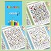 Детская раскраска и книга с заданиями Booklookandcolor