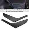 2pcs Left & Right Inner Door Handle Trim Cover For Volkswagen Golf 6 MK6 2009-2013