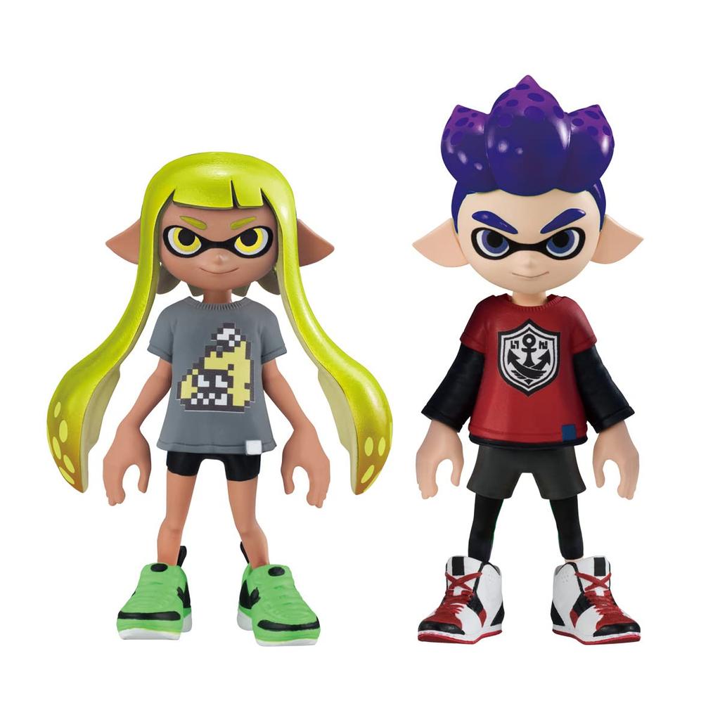 Bandai Splatoon 2 Kisekae Gear Collection Reprint Edition 8 предметов КОРОБКА (Конфеты-игрушки)
