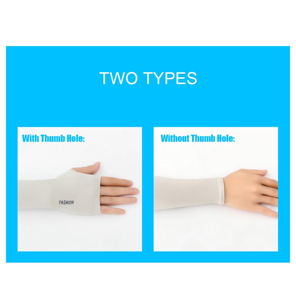 УФ-защитные нарукавники для мужчин и женщин, охлаждающая защита, дышащие эластичные летние виды спорта