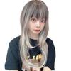 AQUADOLL Long Layered Face-Framing High-Tone Full Wig, Free Size (NM2NC1-ZX). Royal Milk Tea Pudding (wg354NM2NC1-ZX)