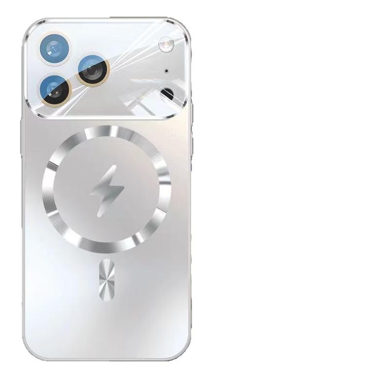 Новый чехол для мобильного телефона Apple 11promax 11 lightning магнитный всесторонний защитный чехол с пленкой на объектив матовый ультратонкий противоударный