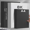 Black and White A4 Cardboard Sheets for DIY Art and Painting