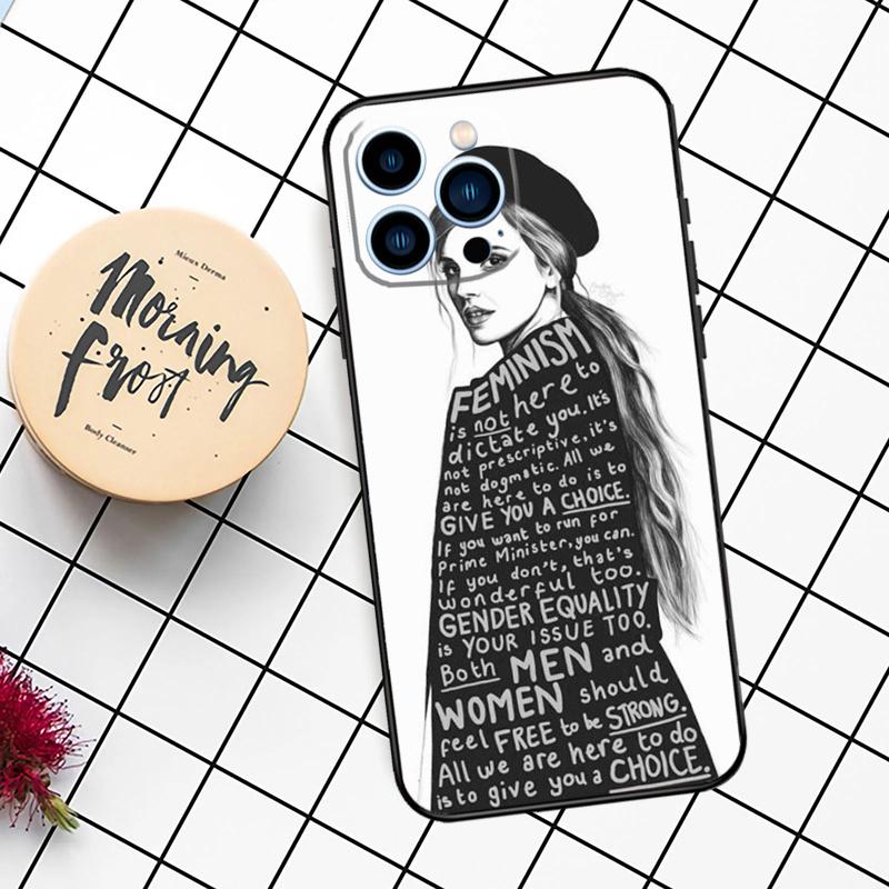 Феминистский Феминизм Чехол Для iPhone 11 12 13 14 16 15 Pro Max 7 8 Plus 12 13 Mini XS MAX X XR Чехол Coque