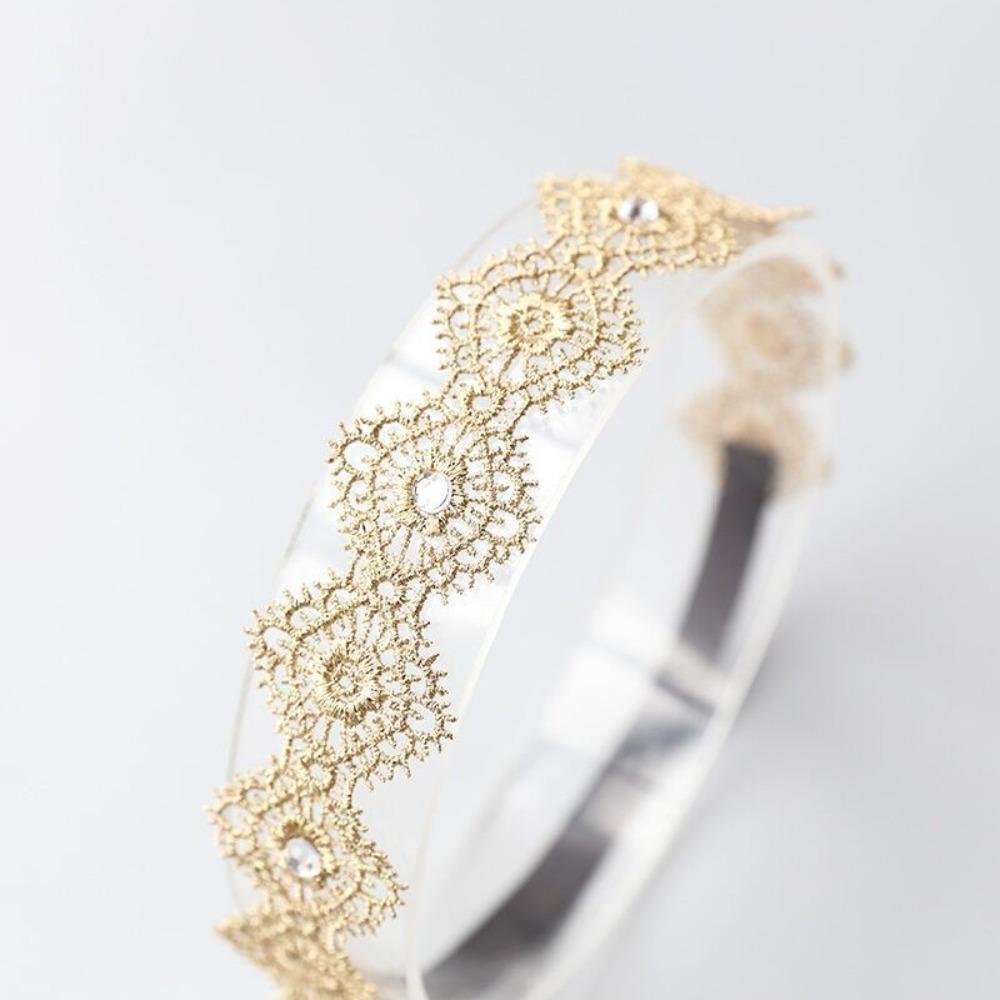 Newborn Baby Headband Cute Lace Elastic Turban Soft Headdress  Photography Prop