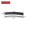 2Pcs For Chrysler 300 300C Carbon Fiber Interior Below Center Armrest Cover Trim