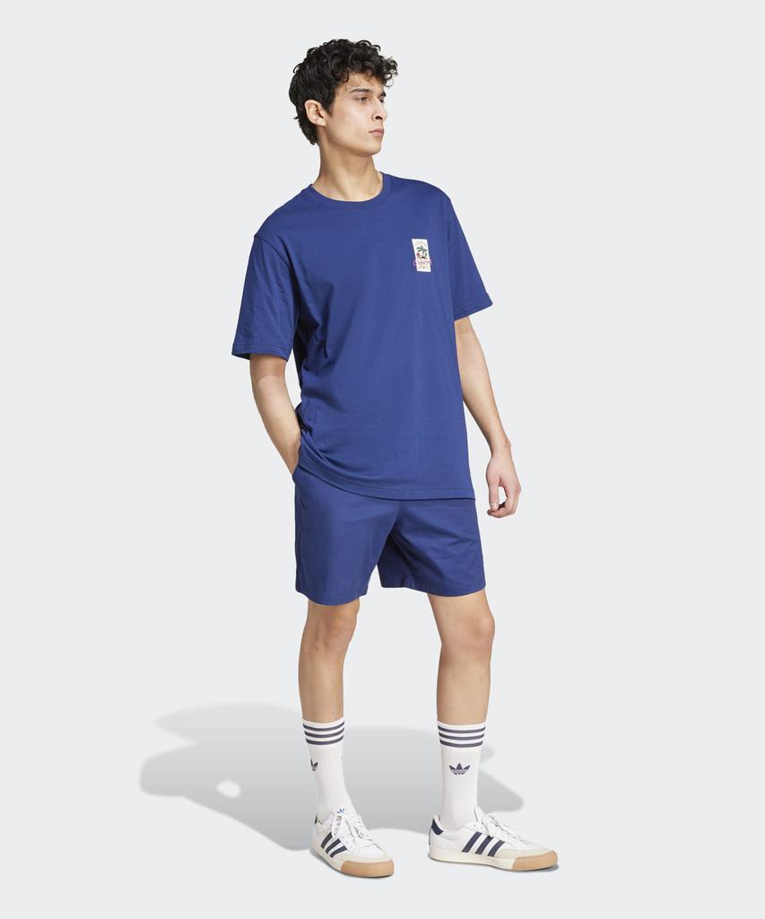 Футболка Adidas Leisure Badge - Темно-синий / Jd6347