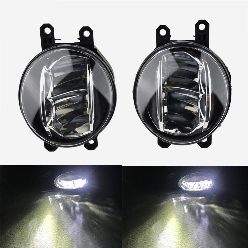 2pcs Car Front LED Fog Light H11 12V Replacement For Toyota Corolla Verso Camry RAV 4 Yaris Verso S Avensis Fog Lights Assembly