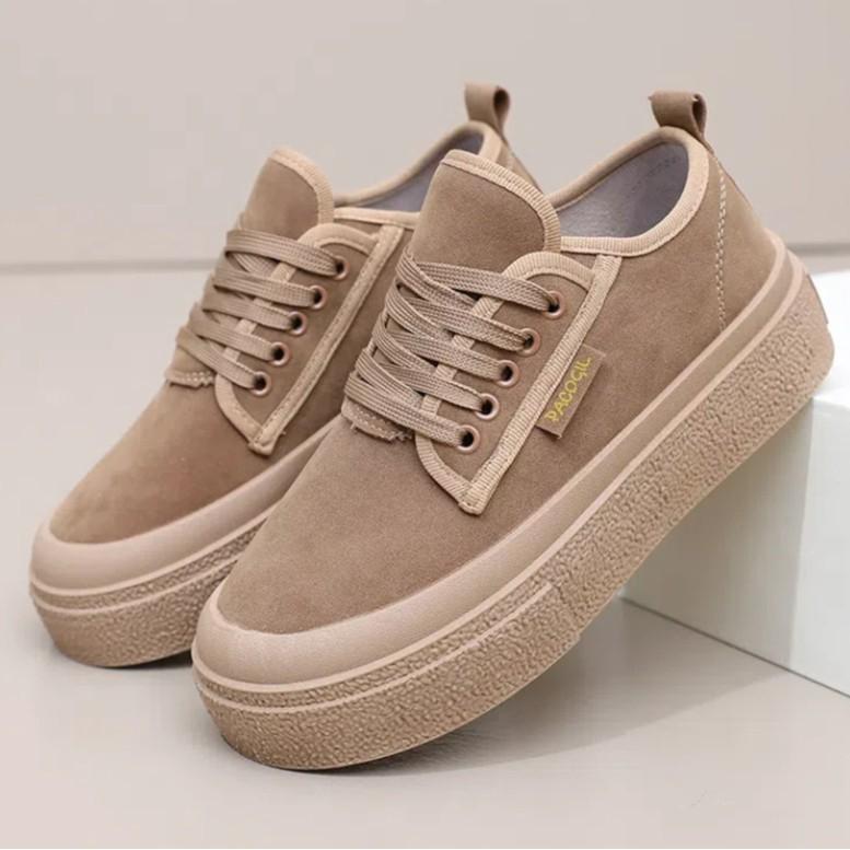 Женские парусиновые туфли, легкие кроссовки на платформе, низкие теннисные туфли со шнуровкой, удобная повседневная обувь для ходьбы, женские нескользящие дышащие туфли