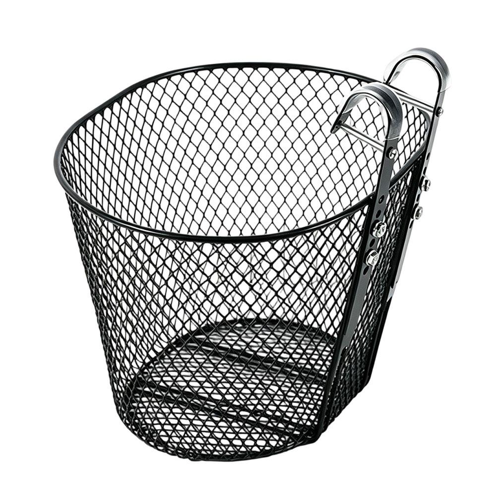 Easy to Install Mesh Storage Bike Basket Universal Metal Hanging Basket Outdoor Cycling Basket