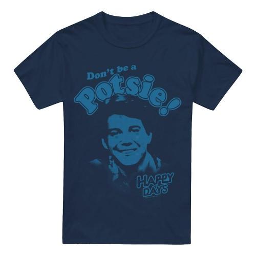 Happy Days Mens Don´t Be a Potsy T-Shirt