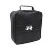 ABCD1 Car Trunk Leather Storage Bag NEV EV Charging Organizer Box For VW Golf Polo Tiguan Touran Jetta Passat CC T5 GTI Magotan Arteon