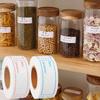 125sheets/roll Container Labels Date Marking Stickers Waterproof Household Suitable for Kitchens Restaurants Easy Clean TMZ