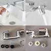 Nozzle Water Splashproof Robot Arm Faucet Extender Multifunction Rotation