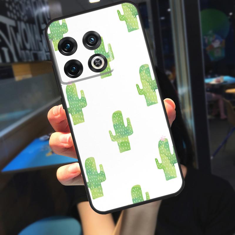 CACTUS BANANA RETRO VINTAGE SUMMER Funda For OnePlus 13 12 R 11 9 10 Pro 8T 9RT 10T OnePlus Nord 4 CE 2 3 Lite N30 N20 Case