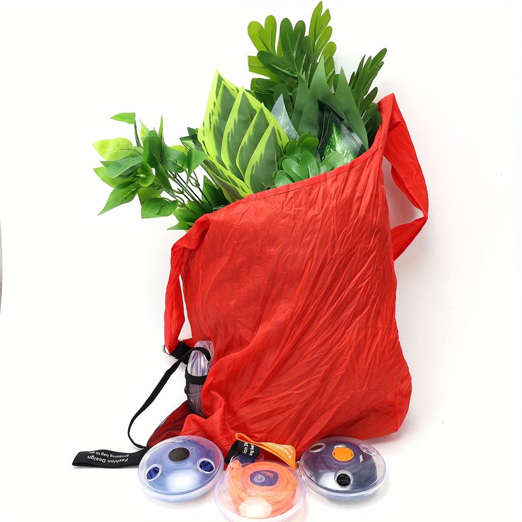 3pcs Collapsible Grocery Bags , Heavy Duty Folding Shopping Bags, Space Saving Design, Stackable, Lightweight , Portable for Supermarket, Travel