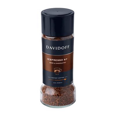 Кофе растворимый молотый Davidoff Café Espresso 57 Intense, бутылка 100 г