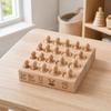 Wooden Sensory Matching Toy Hands-on Shape Sorting Board Screen-Non-Digital