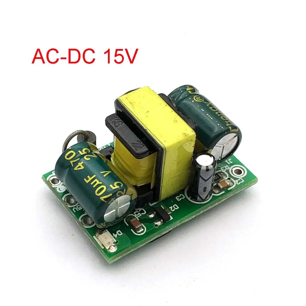 AC-DC 3.3V/5V/12V Прецизионный понижающий преобразователь AC 220в в 5в 15В DC Понижающий трансформатор Модуль питания 5Вт