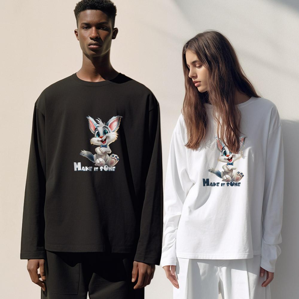 ONEHUNDREDPERCENT ДЛЯ ЖЕНЩИНЫ Ohp X Aidaeve Sylvester Базовая футболка с длинным рукавом
